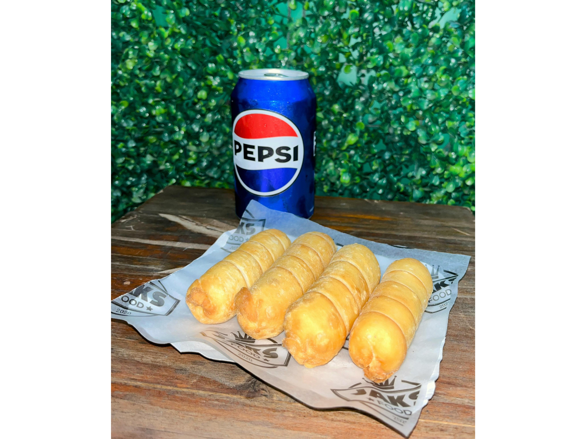 4 Tequeños tradicionales + Gaseosa de lata