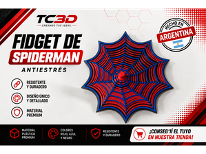 Fidget Hombre Araña de TC3D
