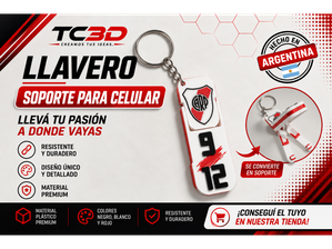 Llavero soporte de TC3D