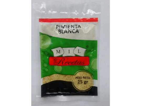 PIMIENTA BLANCA  25g