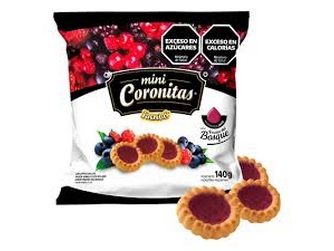 GALLETITAS MINICORONITAS FRUTOS DEL BOSQUE 140g