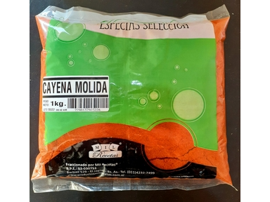 AJI CAYENA ROJA  1kg