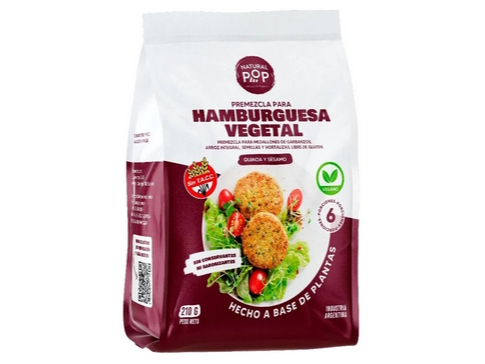 PREMESCLA HAMBURGUEZA VEGETAL