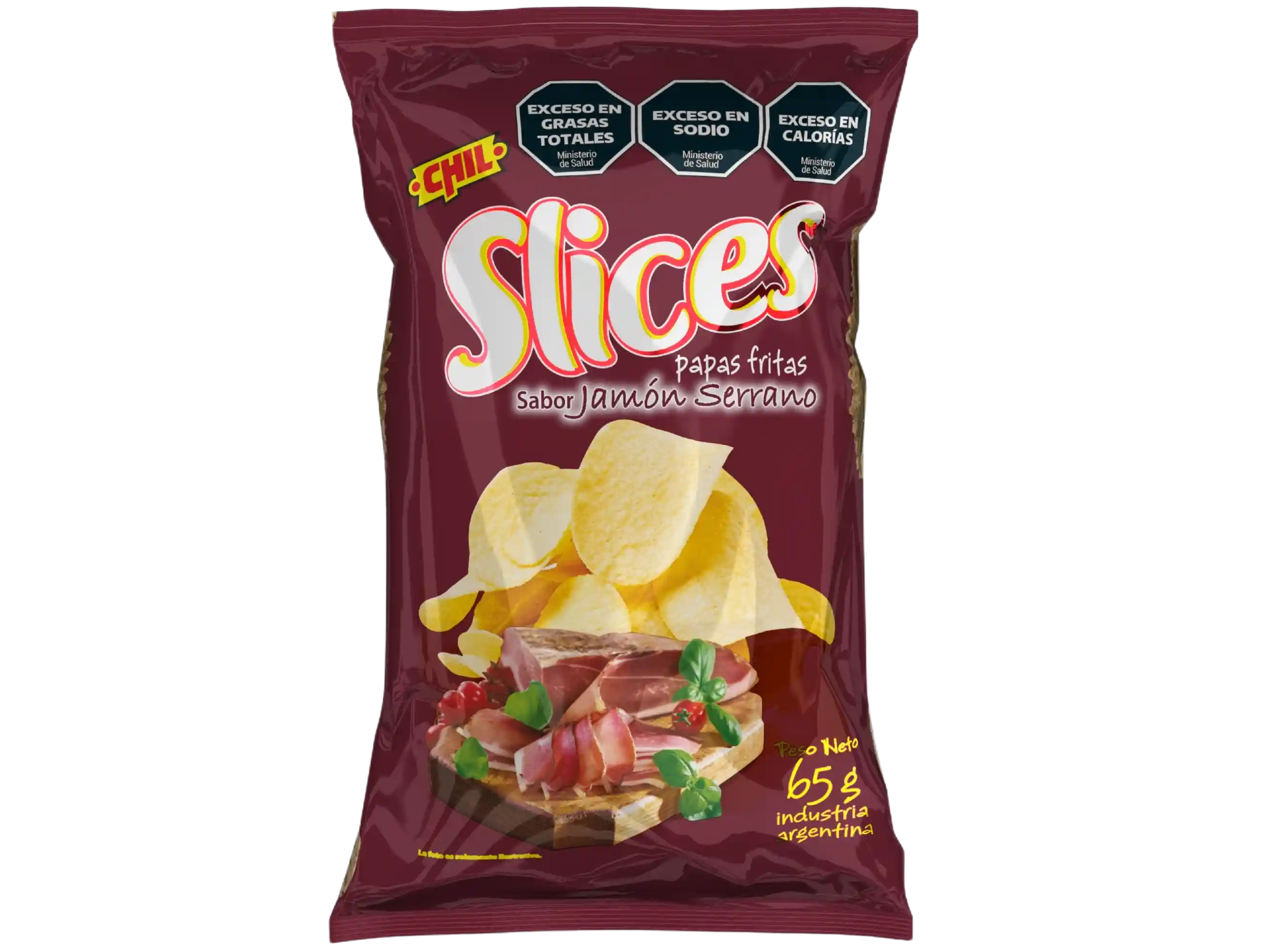 PAPA CHIL JAMON 65g