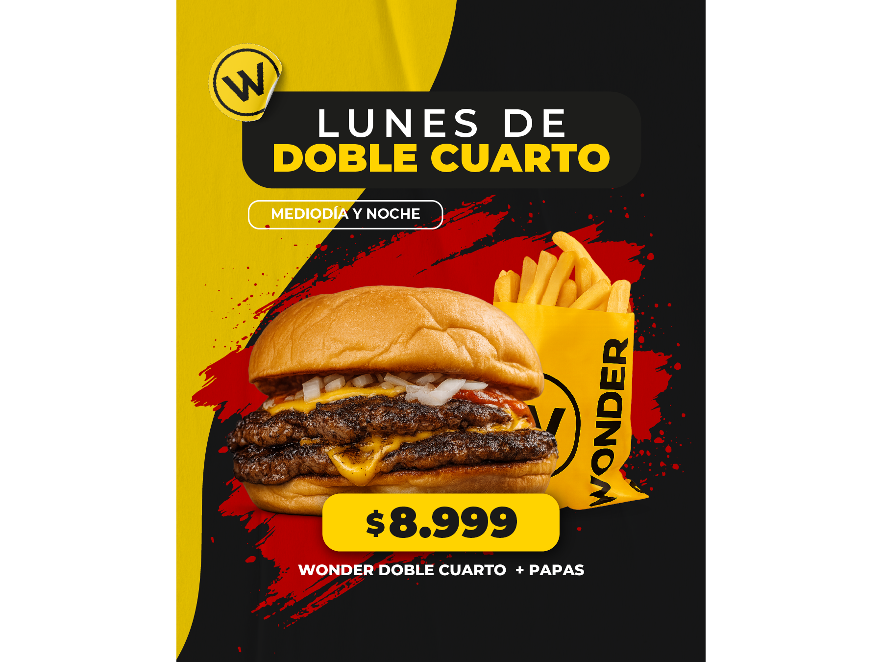 Lunes de doble cuarto