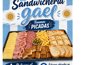 Picada para compartir de Sandwicheria Gael