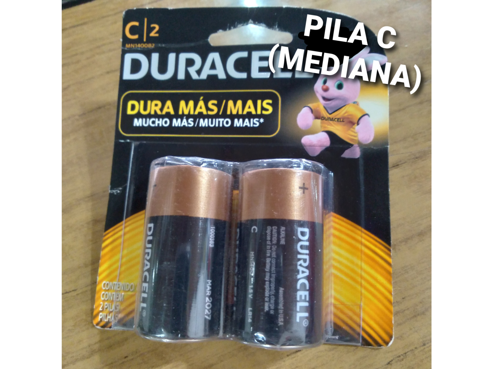PILA "C" DURACELL