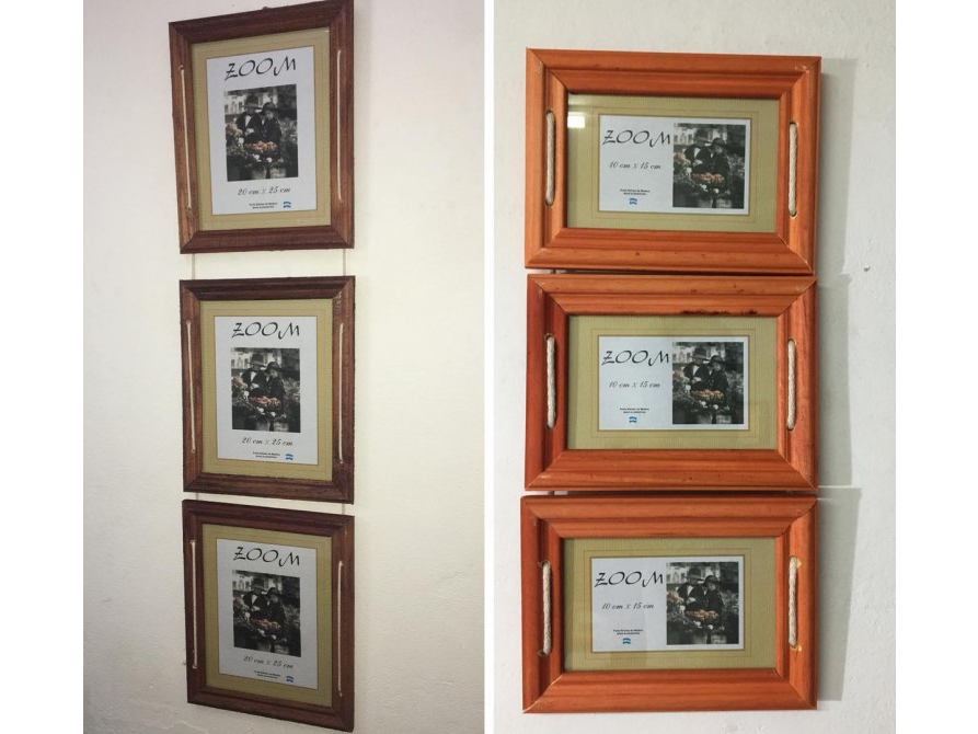 PORTARRETRATO COLGANTE x 3