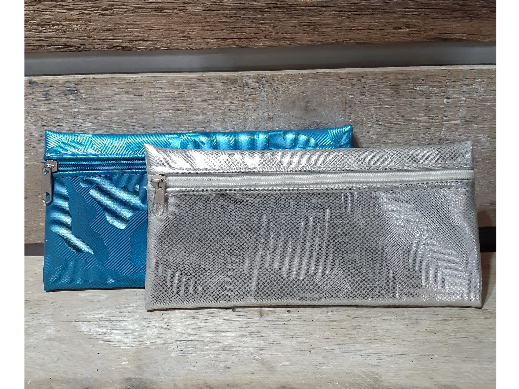 CARTUCHERA CHATA CON BRILLO ALGAMA