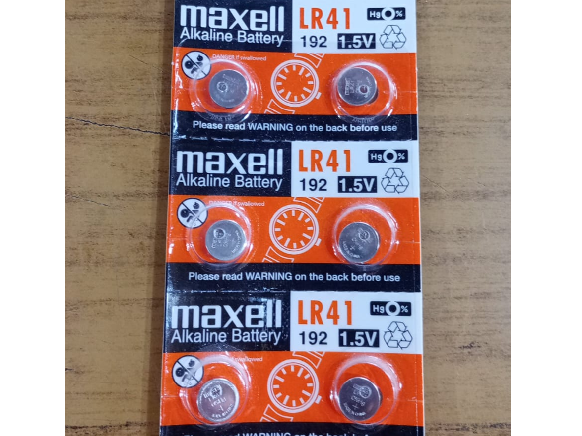 PILA LR41 MAXELL