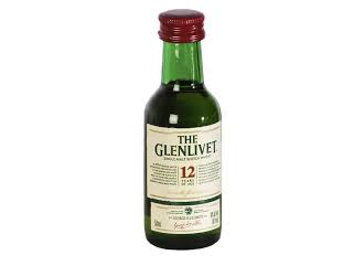 GLENLIVET 12 AÑOS 50ml