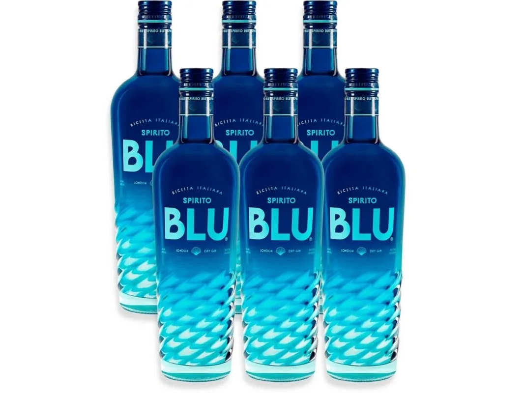 GIN BLU CAJA X6