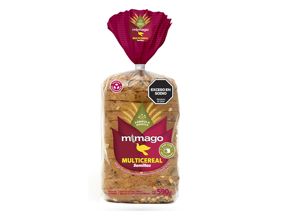 Pan Doble Integral Artesanal x 550 Gr. "Mimago"