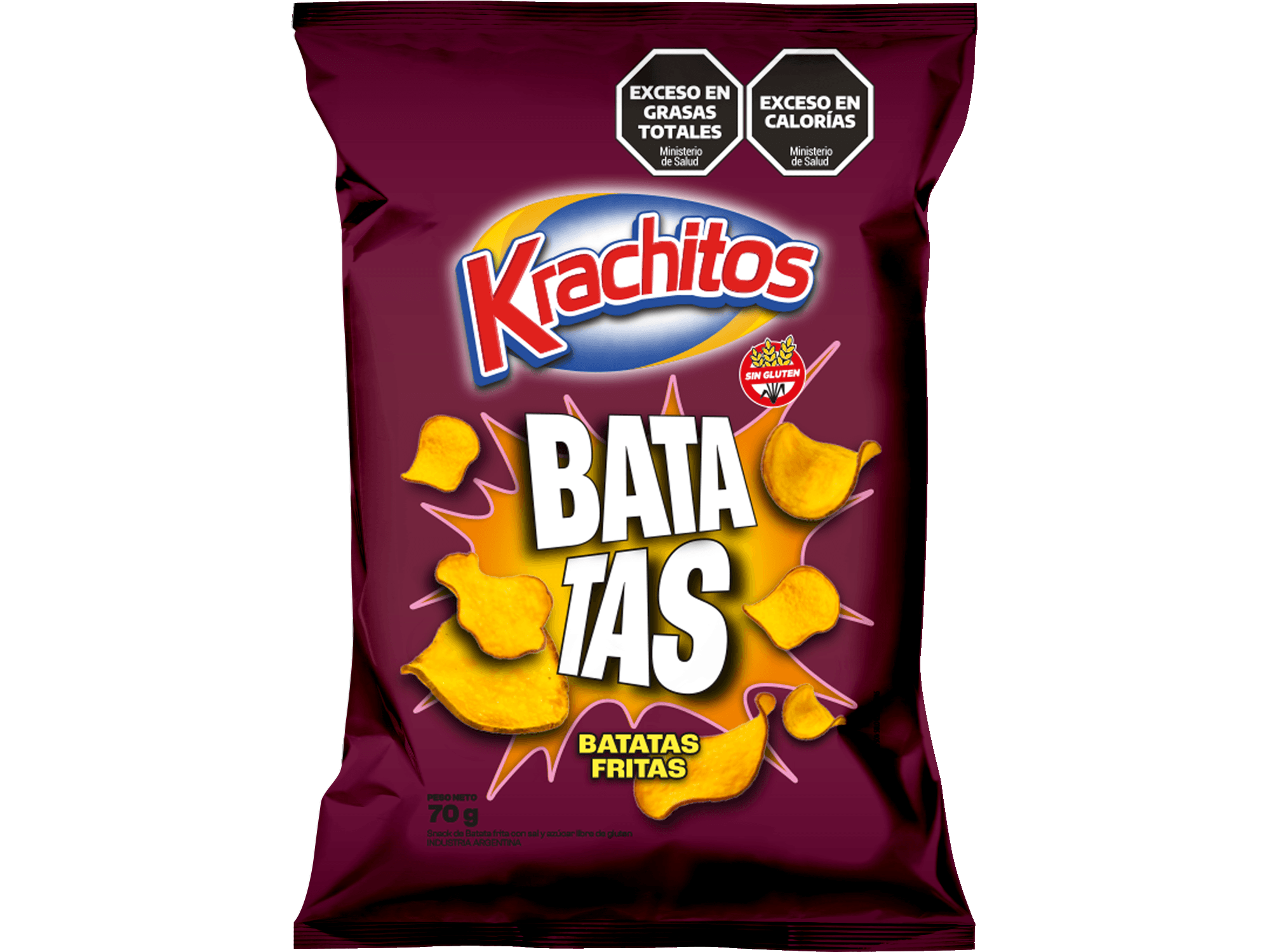 Batatas Fritas x 70 Gr. "Krachitos"
