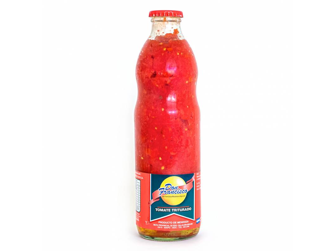Tomate Triturado botella x 950 Gr. "Don Francisco"