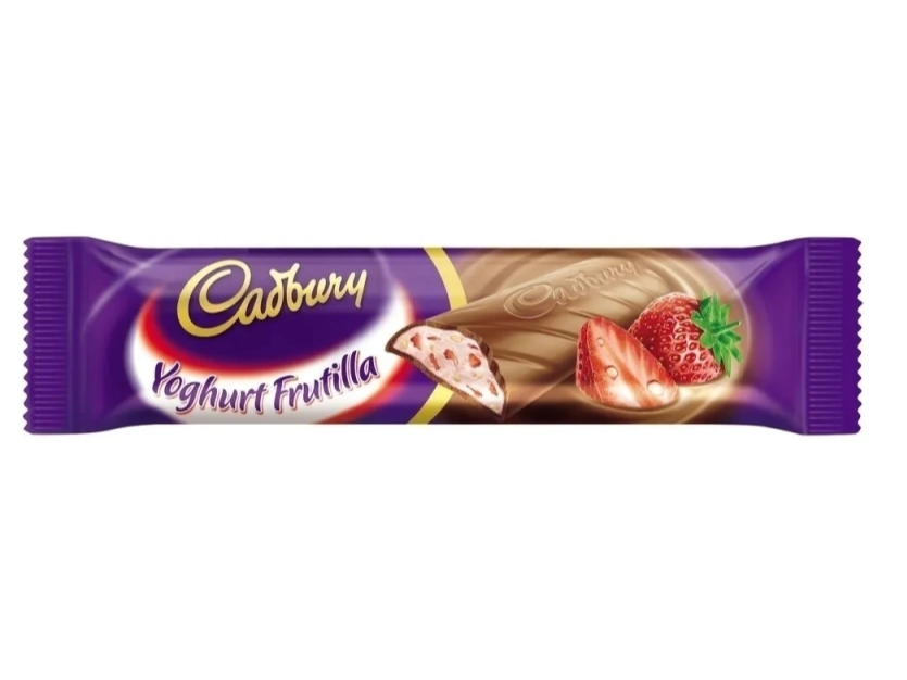 Chocolate Relleno de Yogur Crocante  x 27 Gr. "Cadbury"