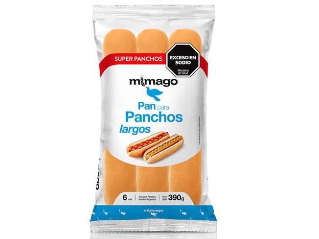 Pan p/Panchos Largos x 6 Un. "Mimago"