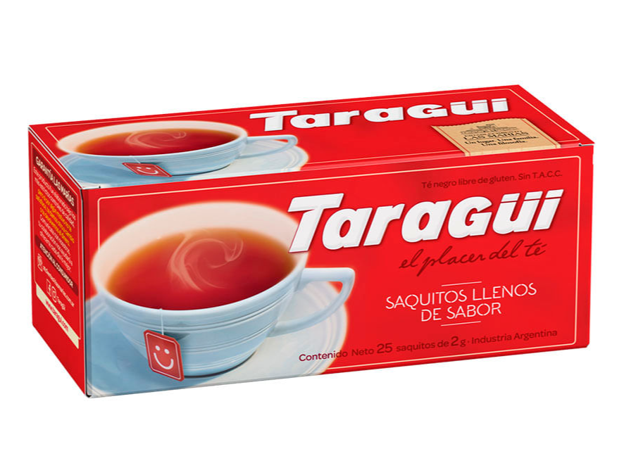 Té en Saquitos s/ensobrar caja x 25 Un. "Taragüí"