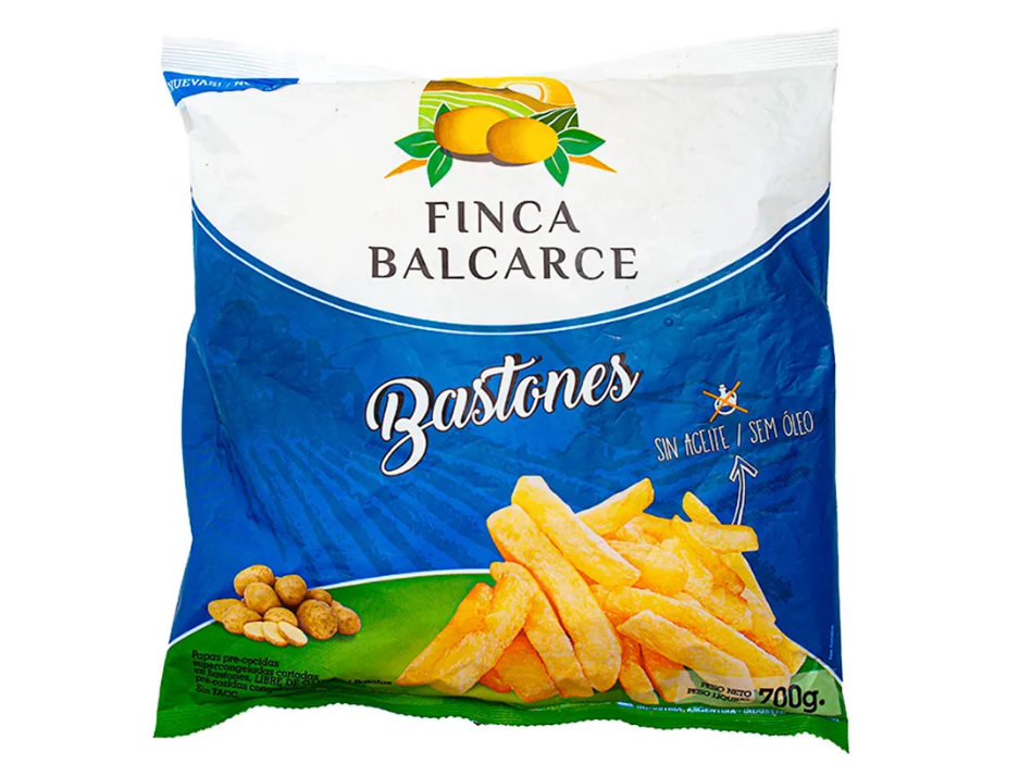 Papas Bastón Prefritas x 700 Gr. "Finca Balcarce"