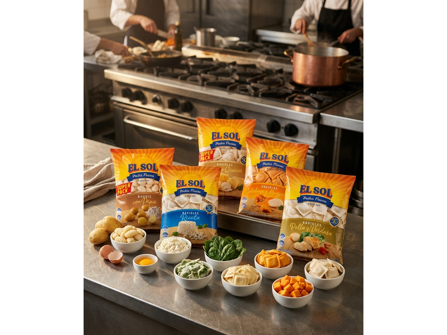 Pastas Frescas x 1 Kg. "El Sol"