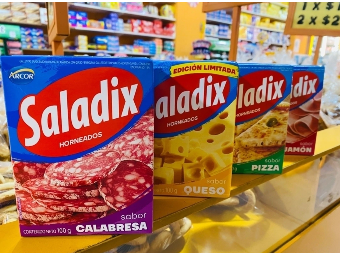 Galletitas Saladix Caja x 100 Gr.