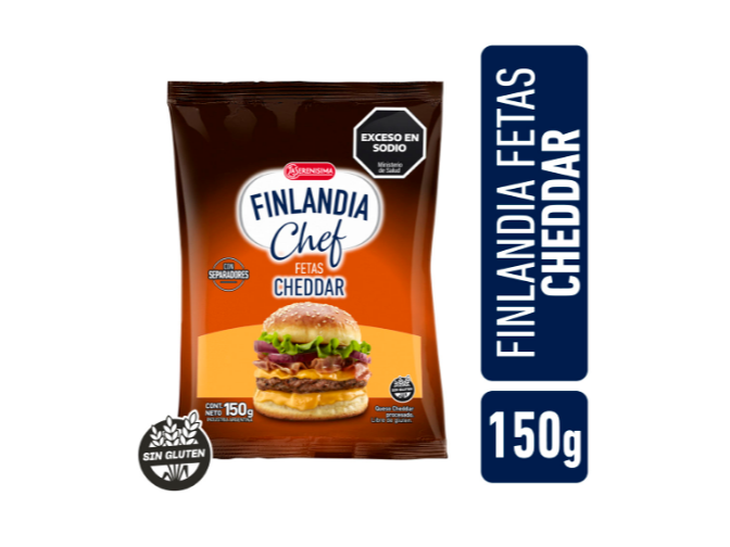 Cheddar Feteado x 10 Fetas "Finlandia"