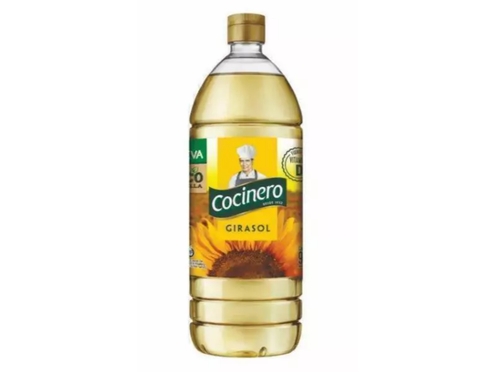 Aceite de Girasol PET x 900 cc "Cocinero"