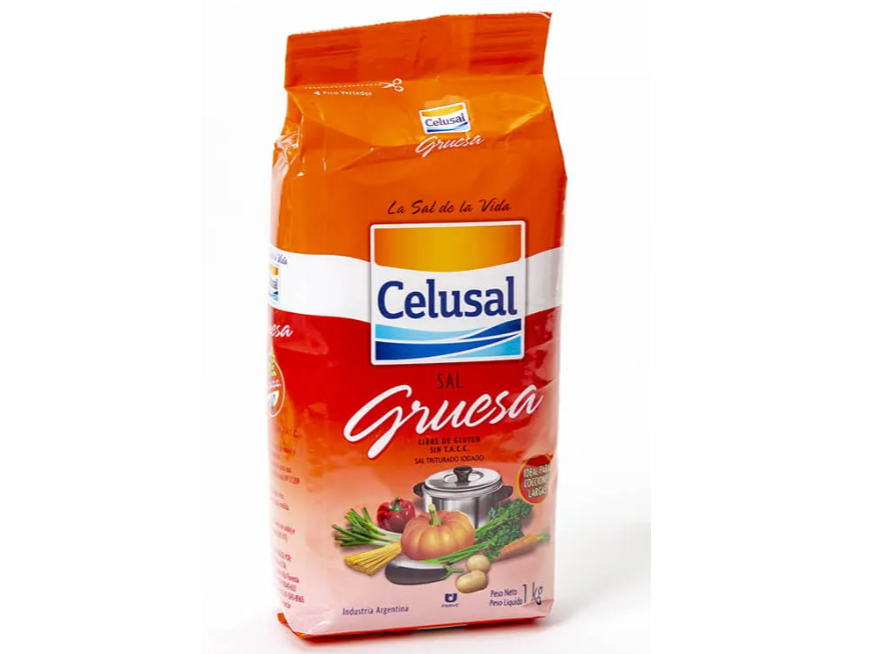 Sal Gruesa paquete x 1 Kg. "Celusal"