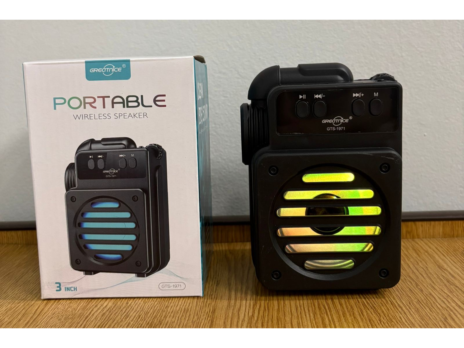 PARLANTE 3" FM/SD/BLU