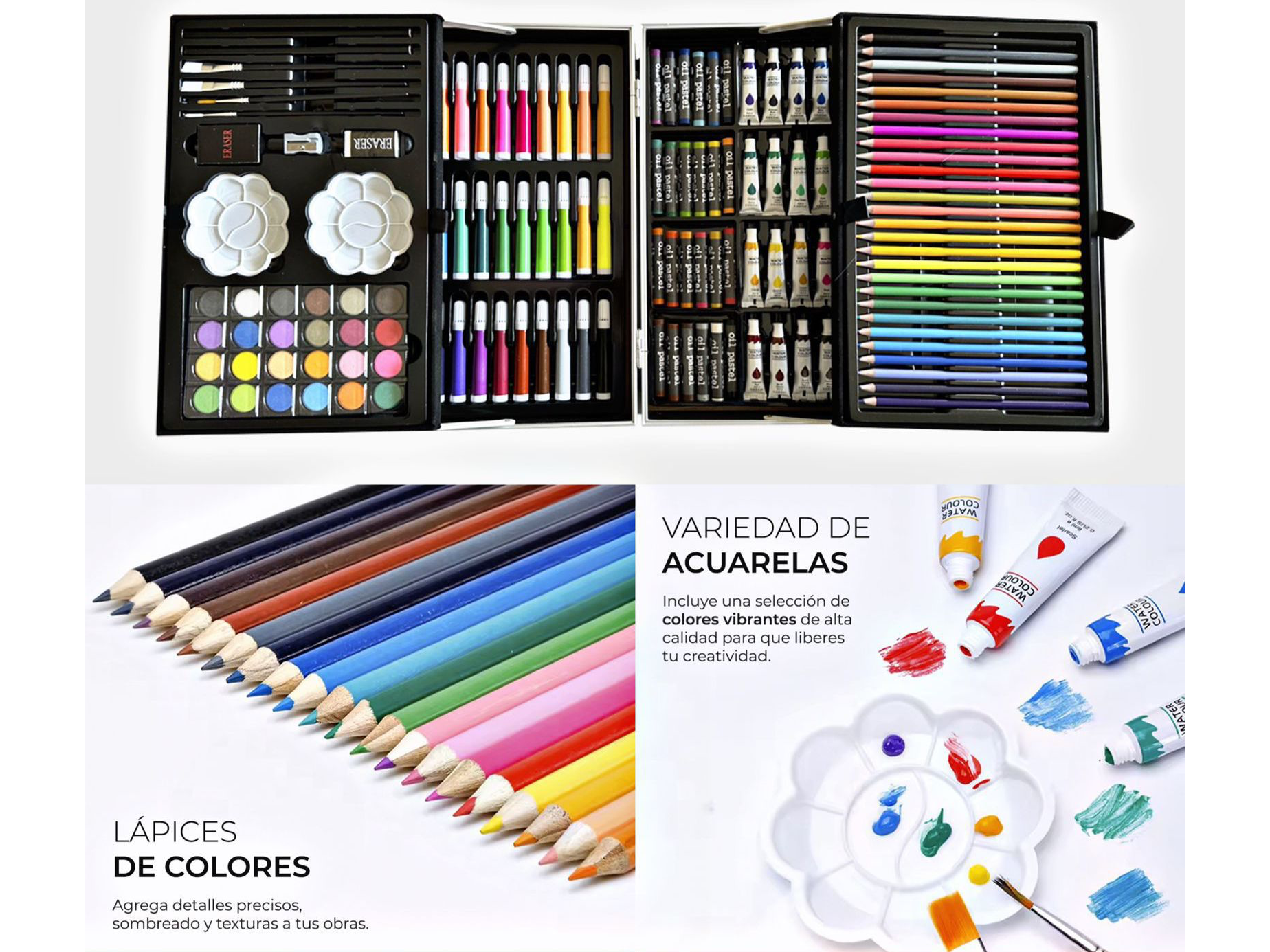 SET DE ARTE 132 PIEZAS