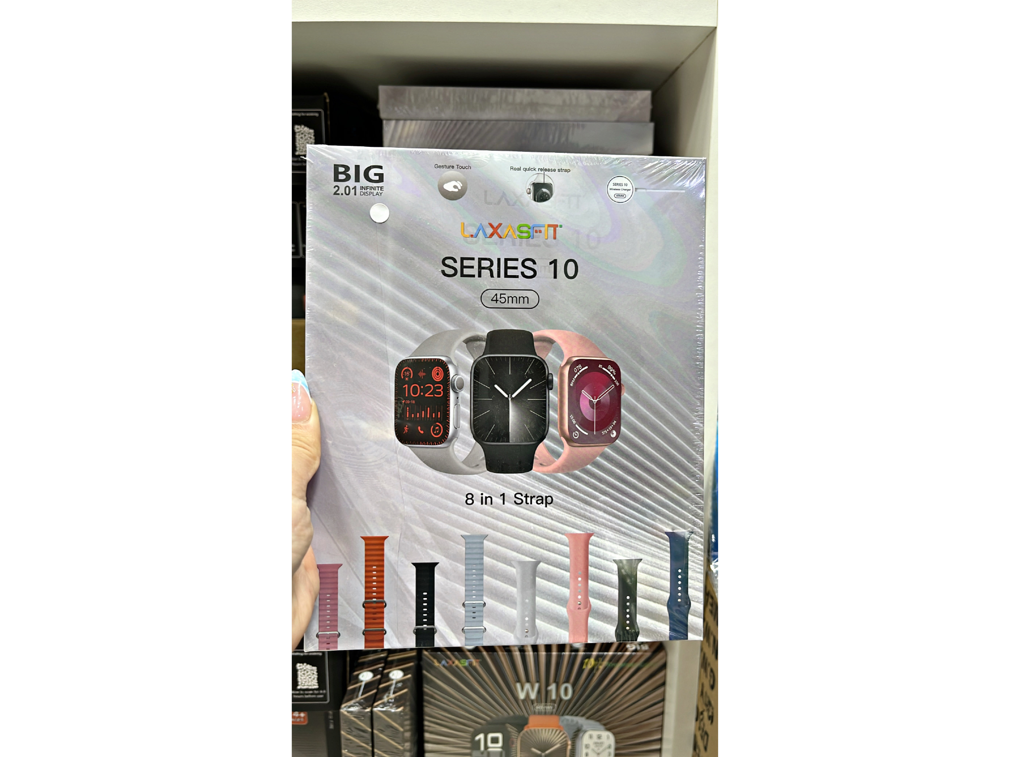 RELOJ INTELIGENTE 8 mallas