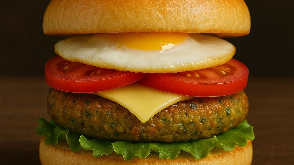 HAMBURGUESA VEGETARIANA
