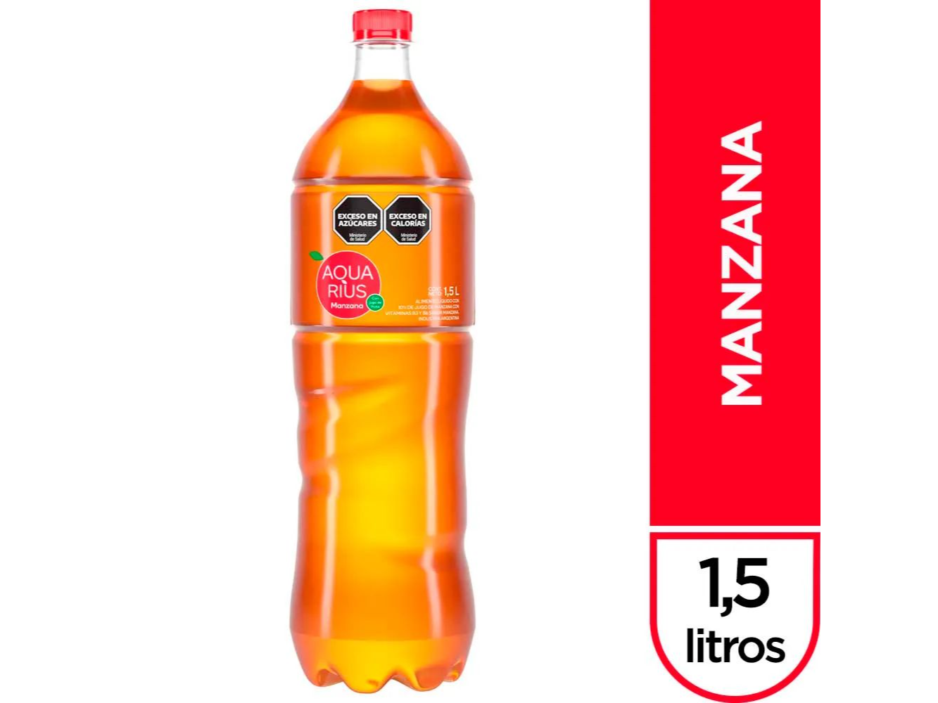 AQUARIUS MANZANA 1,5L
