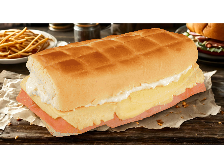 TOSTADO DE JAMON Y QUESO