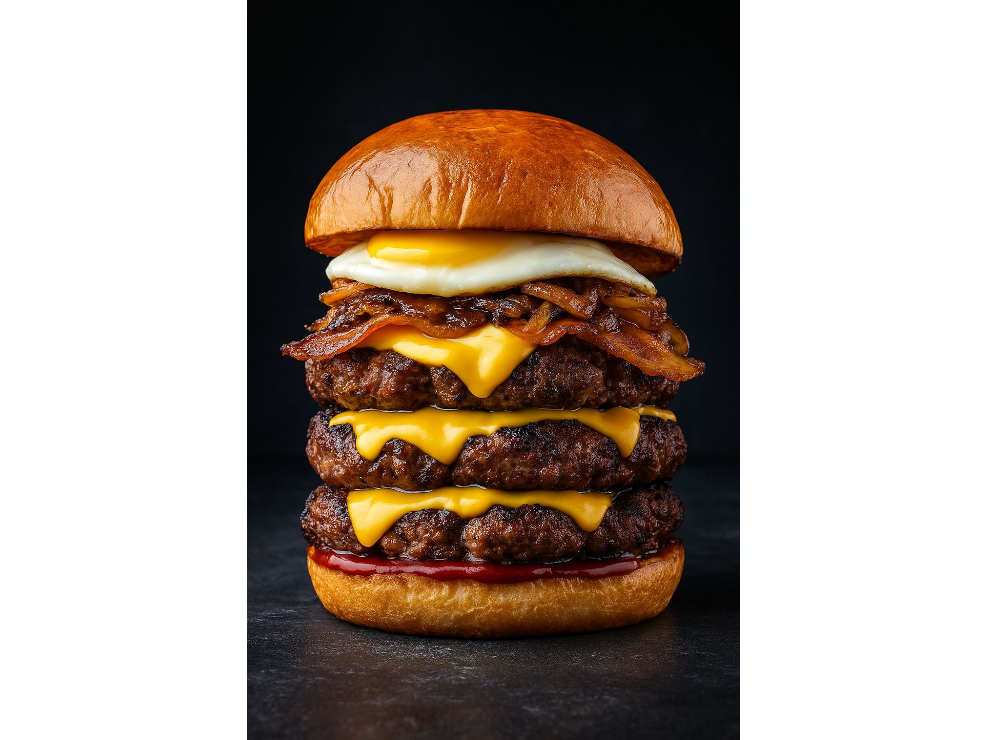 BURGER AMERICANA BRO'S TRIPLE