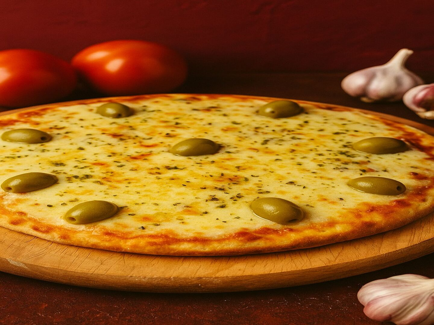 1/2  PIZZA MUZZARELLA