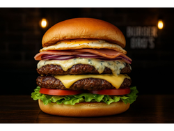 BURGER BRO'S BLUE DOBLE