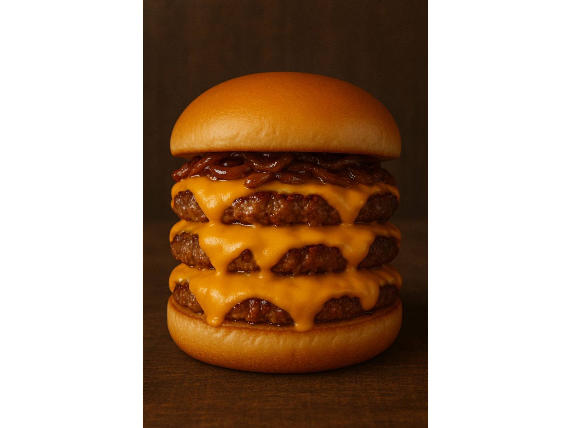 BURGER CHEESE BRO'S TRIPLE