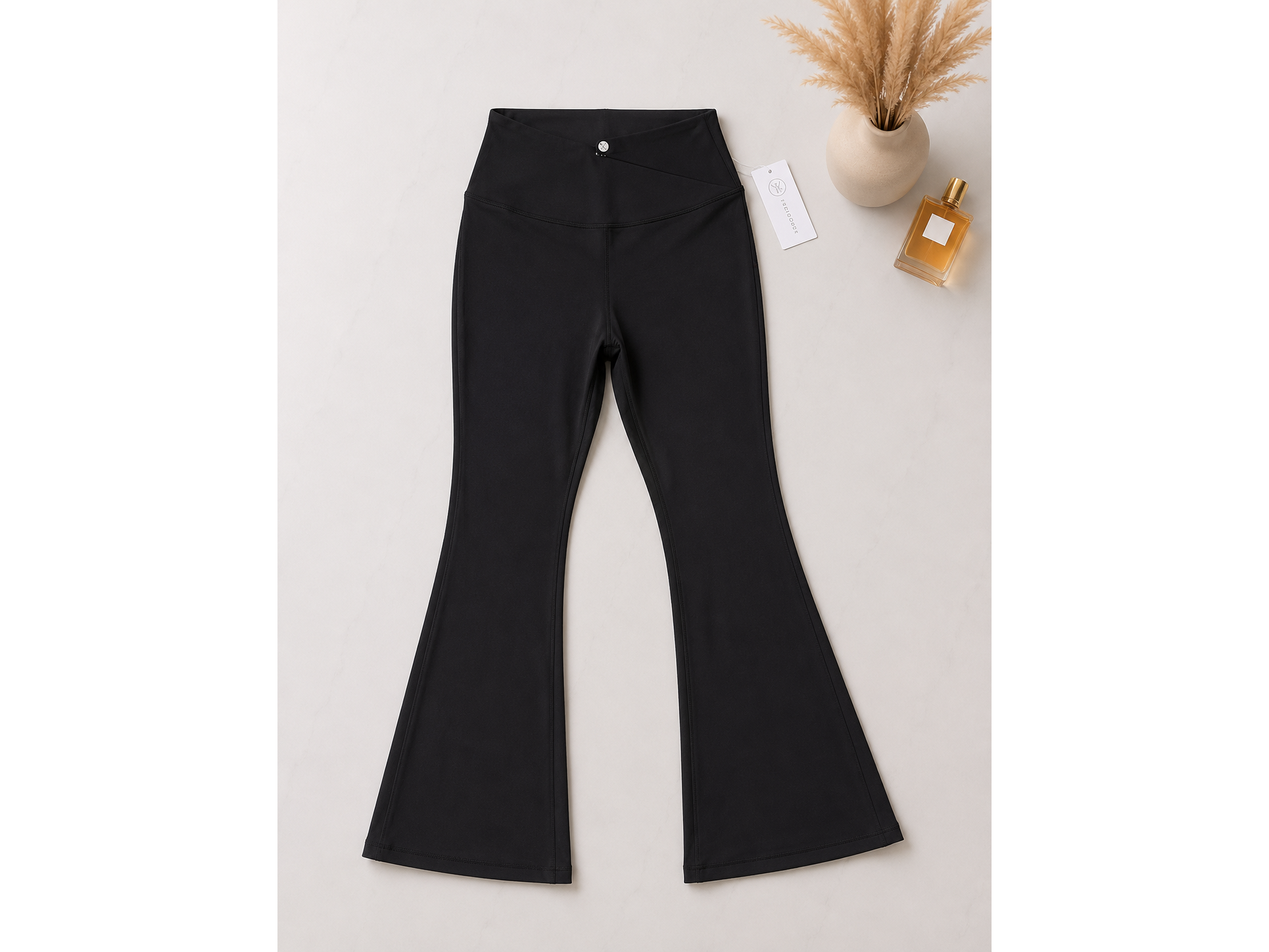 Leggings bota ancha negra / Talla S