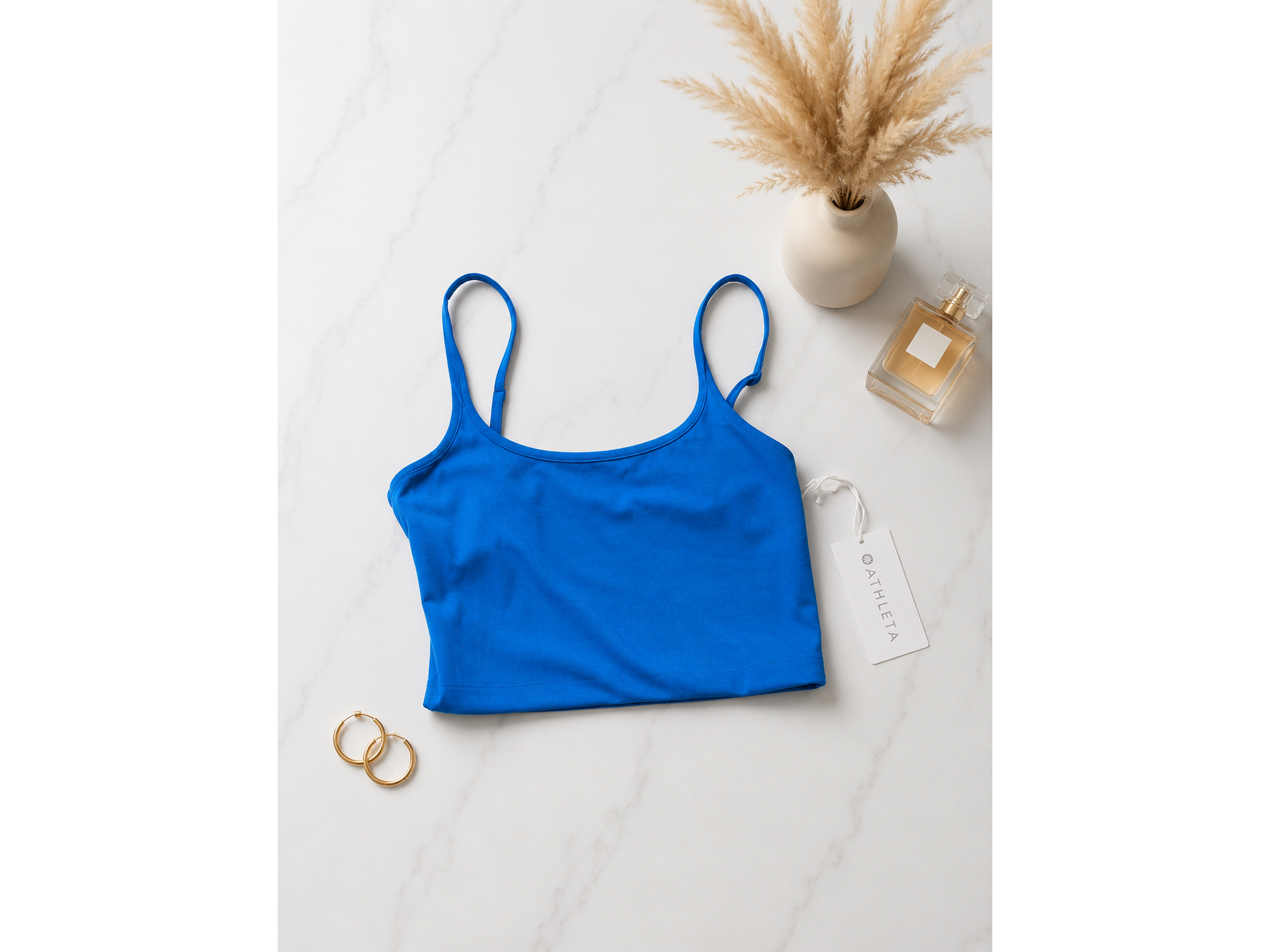 Top Deportivo Athletica Celeste / Talla XS
