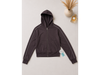 Hoodie café con rayas blancas / Tallas S y M