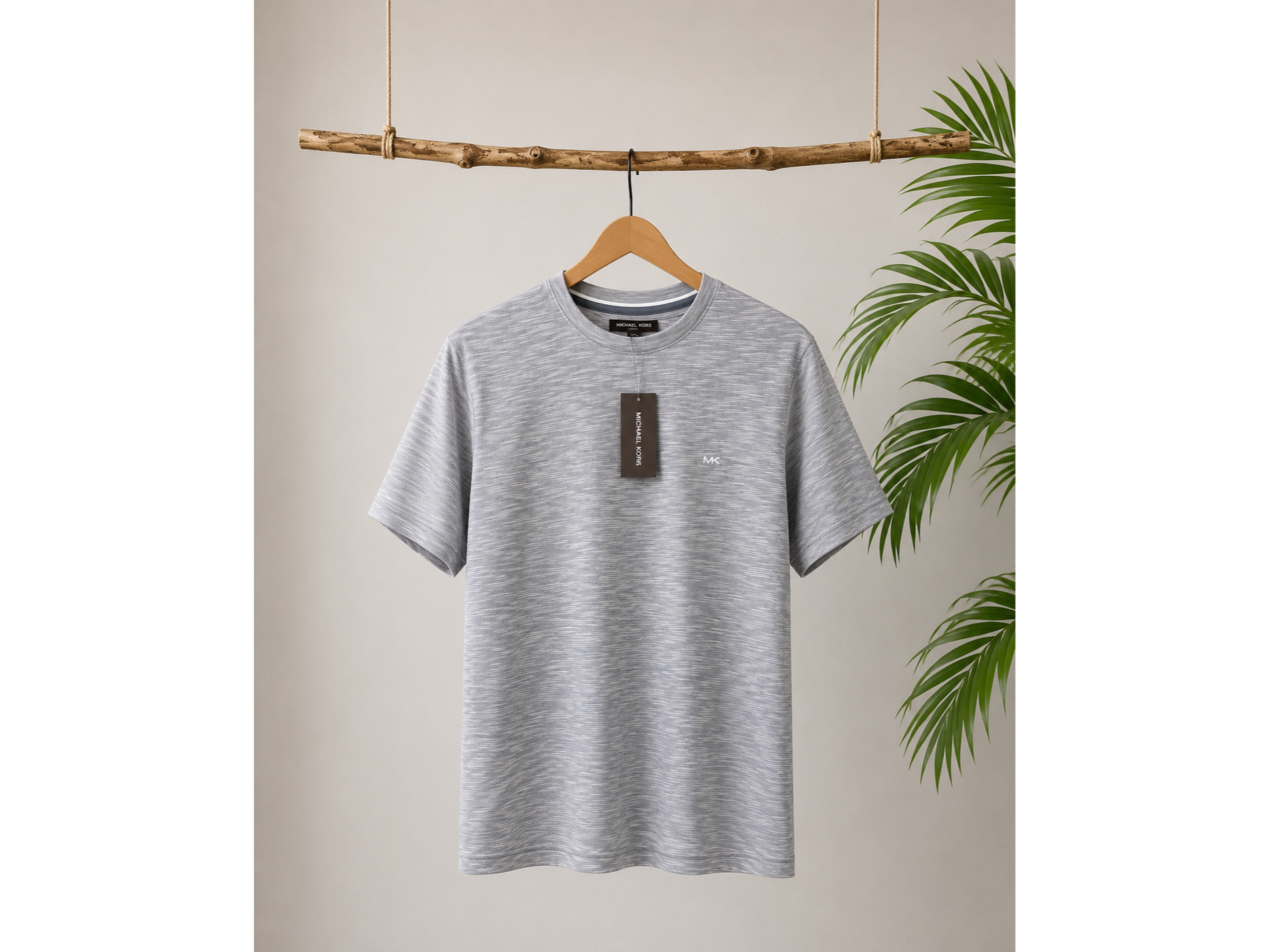 Polera Michael Kors CelesteJaspeada Cuello Redondo / Tallas M y L