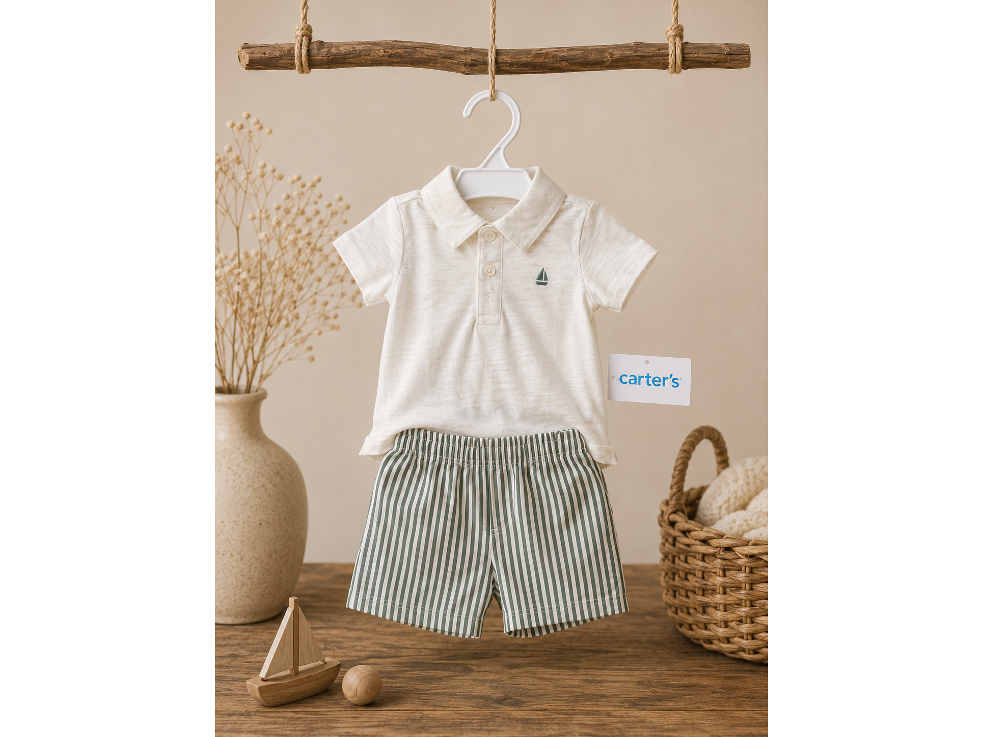 Conjunto Carter's para Bebé / Talla 9M