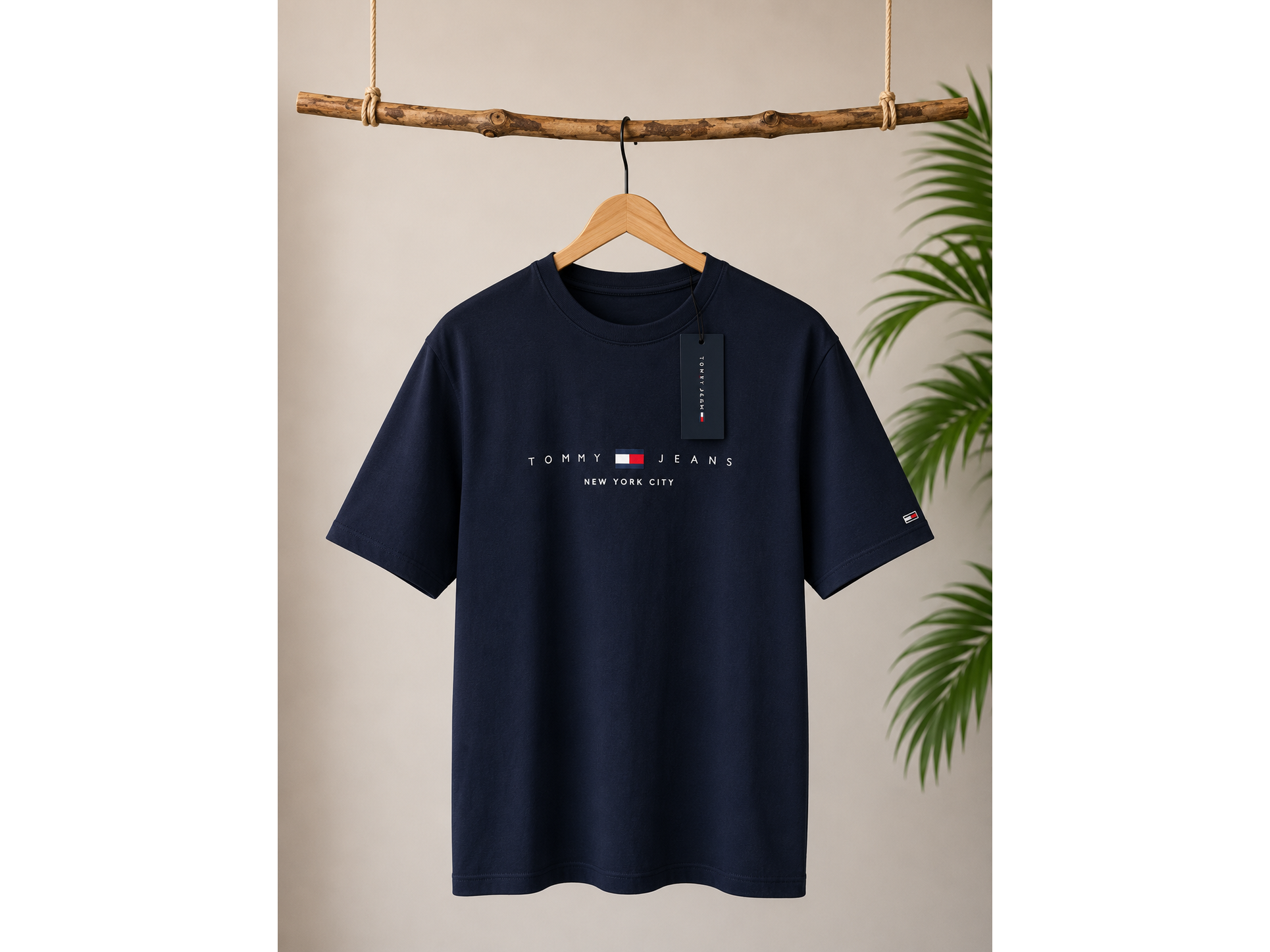 Polera  Tommy Azul Marino / Talla L