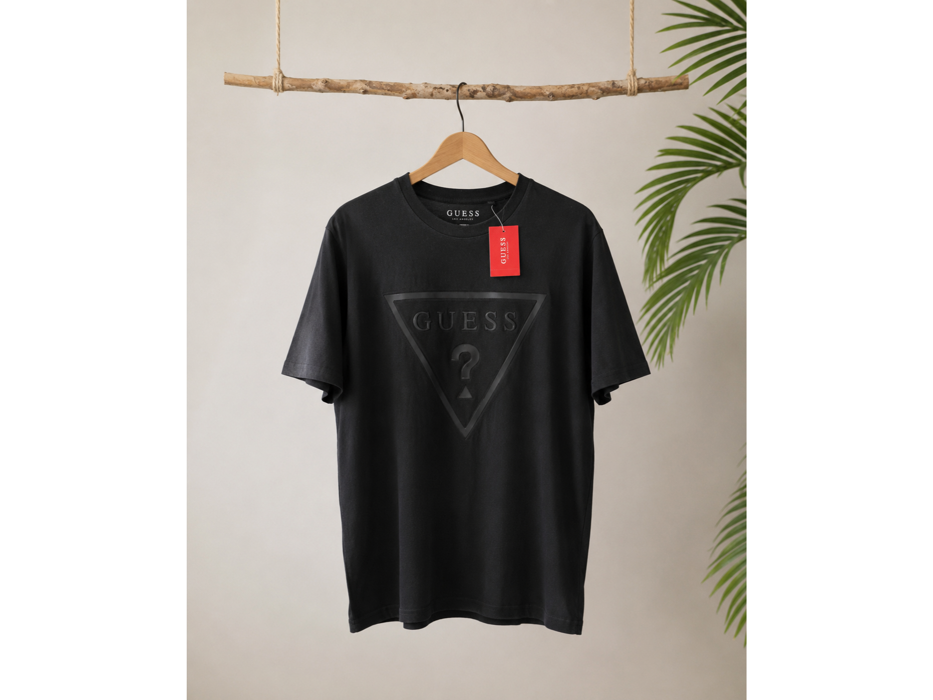Polera Guess negra / Talla L-XL