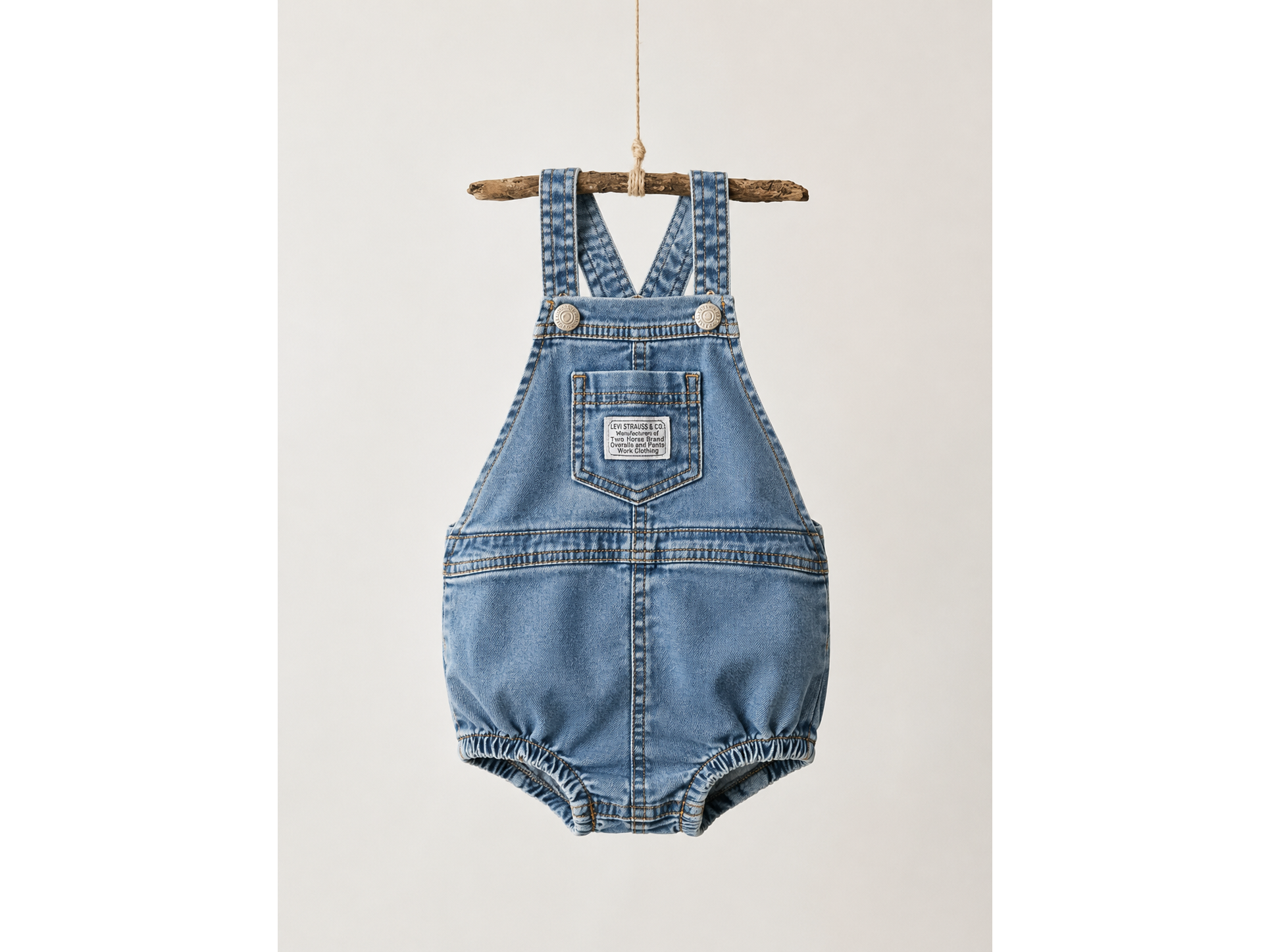 Overall  Levi's de Jean para Bebé / Talla 6M