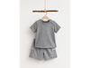 Conjunto Deportivo Nike para Niño con Polera y Short Color Gris / 1 A 2 AÑOS