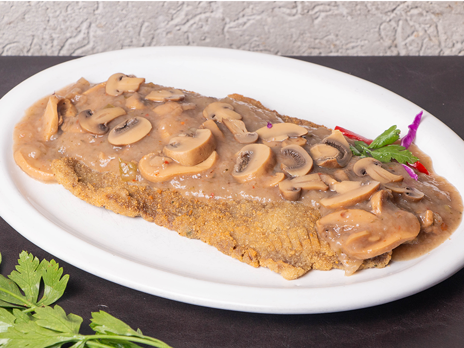 MILANESA O SUPREMA AL CHAMPIGNON