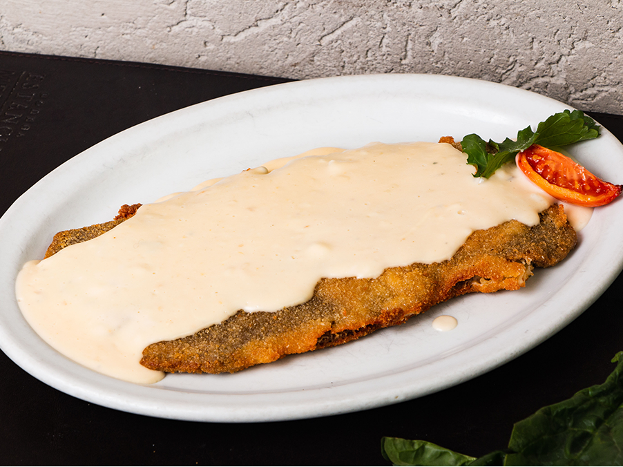 MILANESA O SUPREMA A LOS 4 QUESOS