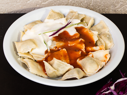 RAVIOLES DE CARNE Y VERDURA